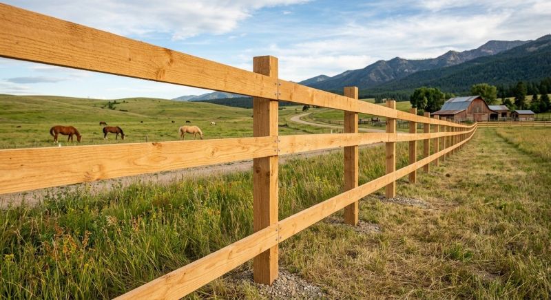 Horse Fence Replacement in Sacramento, CA