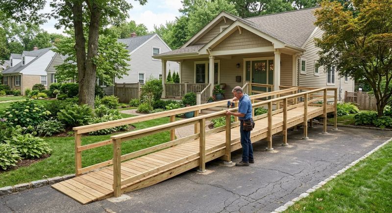 Wheelchair Ramp Construction in Kansas City, KS